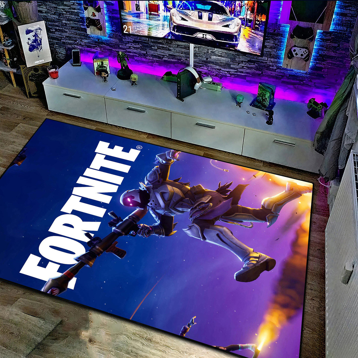 فرشینه فورتنایت طرح کاراکتر آر پی جی بدست