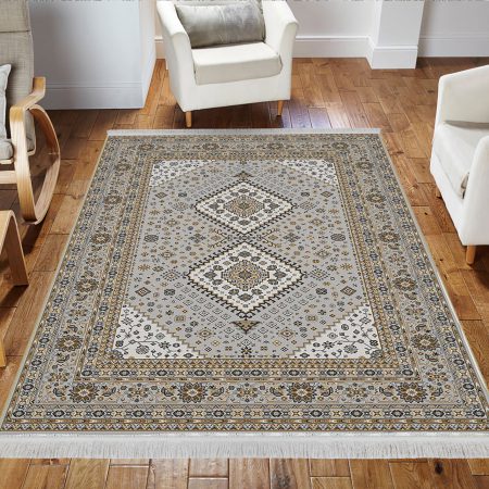 روفرشی طرح هندسی با هاشیه تیره