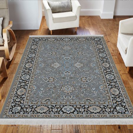 روفرشی طرح افشان با حاشیه تیره