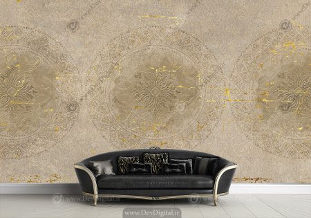 پوستر دیواری شیک و ساده طرح پتینه