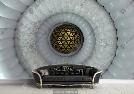 پوستر دیواری سه بعدی مدرن