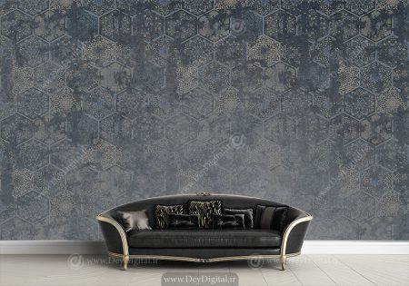 پوستر ساده و شیک پتینه رنگ تیره