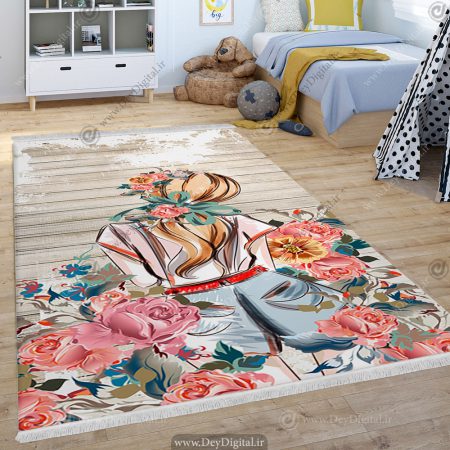 فرشینه اتاق دختر نوجوان طرح جدید
