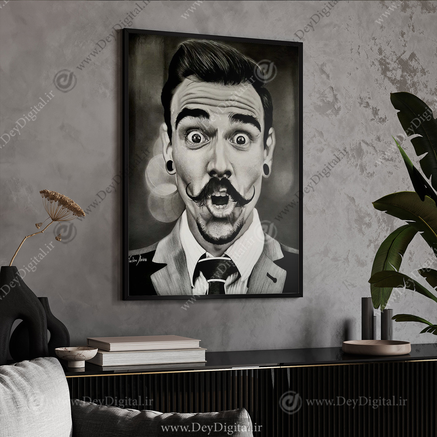 تابلو هنرمند مشهور سالوادور دالی