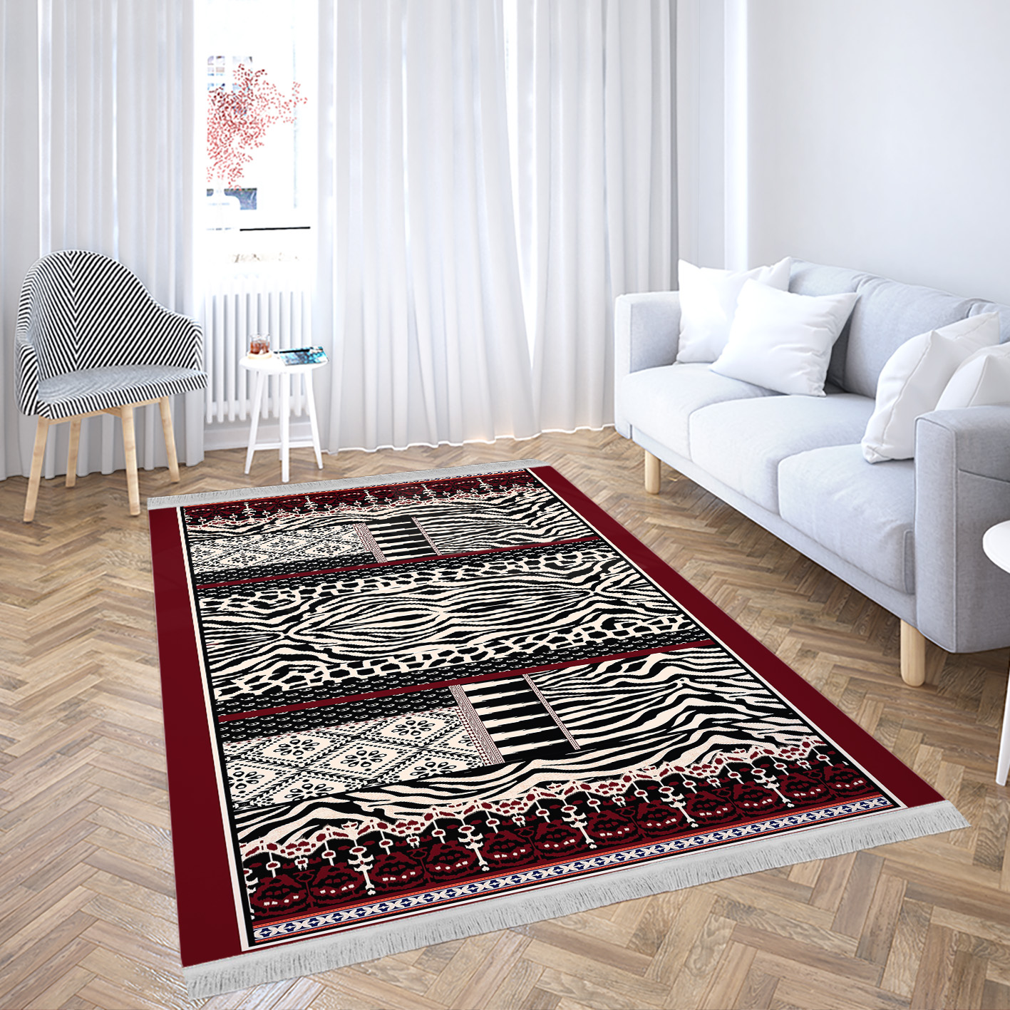 فرشینه اتاق خواب طرح مدرن