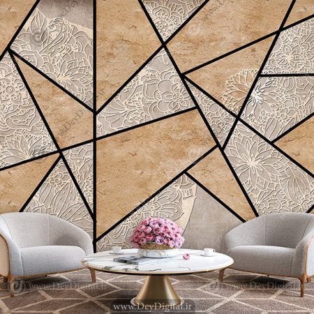پوستر دیواری طرح پتینه مدرن