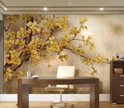 پوستر دیواری درخت پاییزی