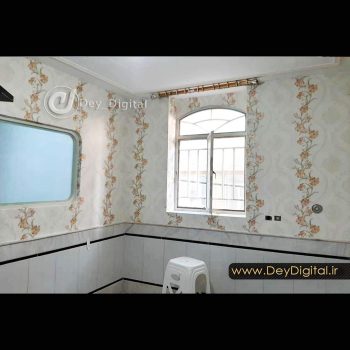 نمونه اجرای کاغذ دیواری