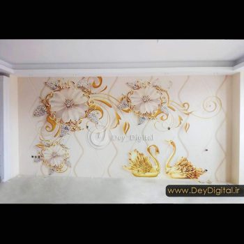 نمونه اجرای پوستر دیواری