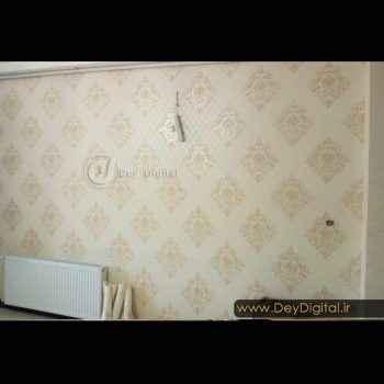 نمونه اجرای کاغذ دیواری