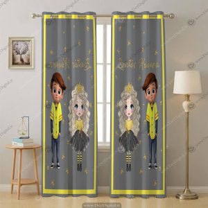 پرده چاپی اتاق کودک PK-2880