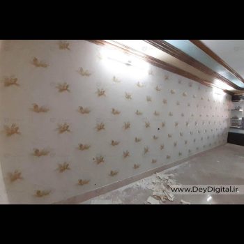 نمونه اجرای کاغذ دیواری