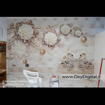 نمونه اجرای پوستر دیواری