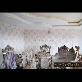 نمونه اجرای کاغذ دیواری