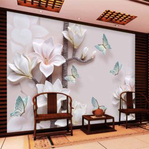 کاغذ دیواری سه بعدی , پوستر دیواری , چاپ کاغذ دیواری