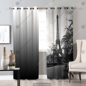 پرده پانچی برج ایفل BA-1537