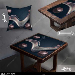 رومیزی و رانر سه بعدی کد BA-2132