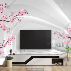 پوستر دیواری پشت تلویزیون سه بعدی BA-2430
