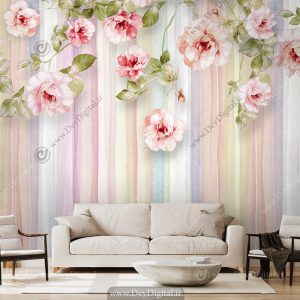 پوستر دیواری گل رز BA-2435