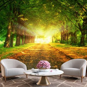 پوستر دیواری منظره سر سبز BA-2536