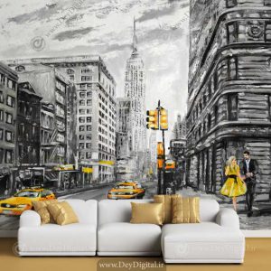 پوستر دیواری نقاشی اروپایی BA-2586