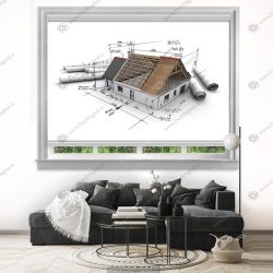 پرده شید برای شرکت ساختمان