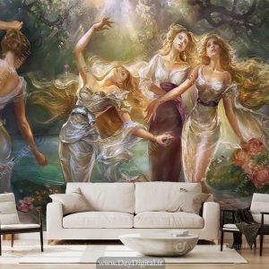 پوستر دیواری نقاشی رنسانس BA-2649