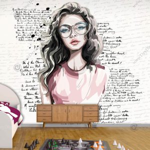 پوستر دیواری دخترانه BA-2673