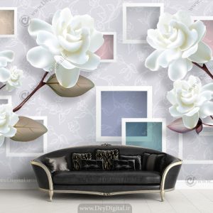 پوستر دیواری سه بعدی طرح مدرن BA-2732