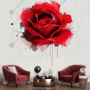 پوستر دیواری گل سرخ BA-2774