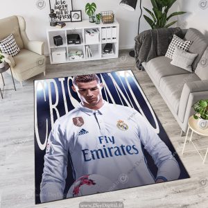 فرش چاپی طرح رونالدو