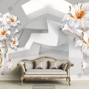 پوستر دیواری سه بعدی طرح مدرن BA-3101
