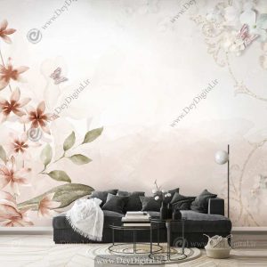پوستر دیواری گل هنری BA-3103