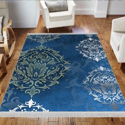 فرش چاپی سنتی با طرح اسلیمی