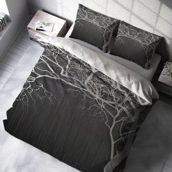 سرویس روتختی ساده طرح تک درخت خشک
