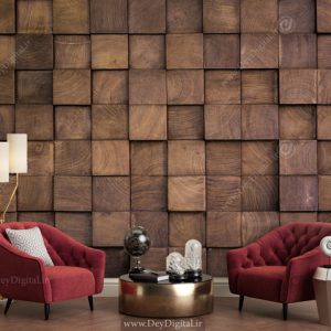 پوستر دیواری سه بعدی طرح چارخونه BA-3427