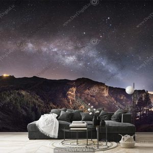 پوستر دیواری آسمان پر ستاره