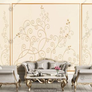 پوستر دیواری کلاسیک ساده BA-3706