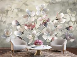 پوستر دیواری گل شکوفه BA-3712
