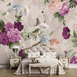 پوستر دیواری گل هنری BA-3729