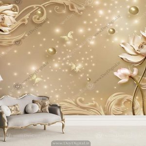 گل سه بعدی پشت تلویزیون BA-3731