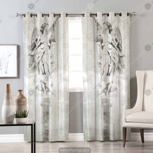پرده پانچی کلاسیک BA-3763