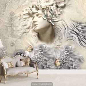 پوستر دیواری گچ بری BA-4136