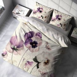 روتختی دونفره طرح نقاشی گلهای شقایق