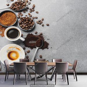 پوستر برای قهوه فروشی