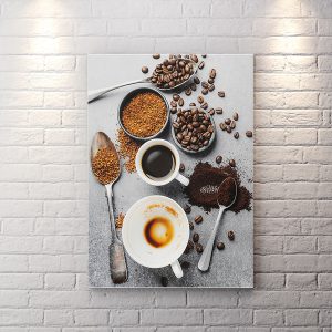 تابلو شاسی کافی شاپ طرح فنجون قهوه