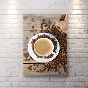 تابلو شاسی طرح فجون قهوه برای کافه