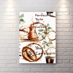 تابلو غکس کافه طرح /ابرنگی