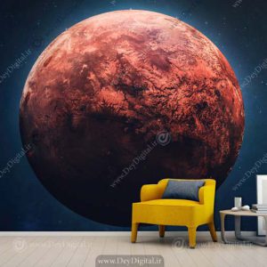 پوستر دیواری سیاره مریخ BA-4202