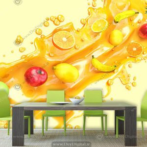 پوستر دیواری آبمیوه فروشی